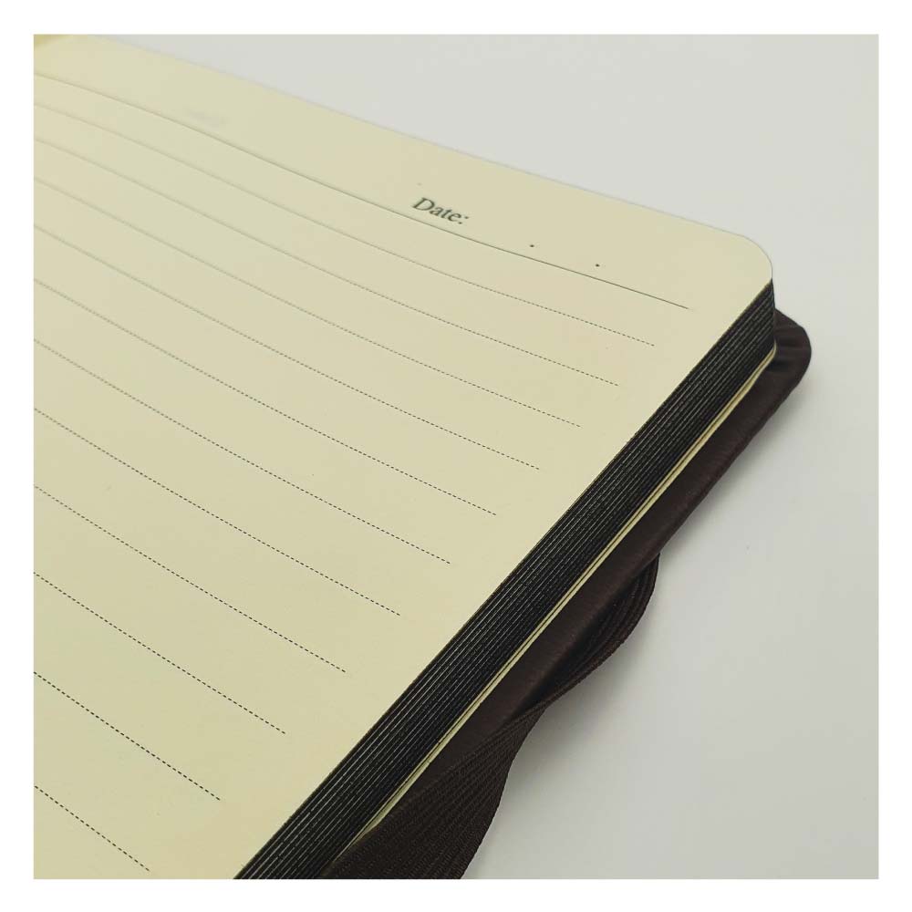 A5 PU Leather Notebooks with Elastic Band, Calendar, Pen Holder thumbnail